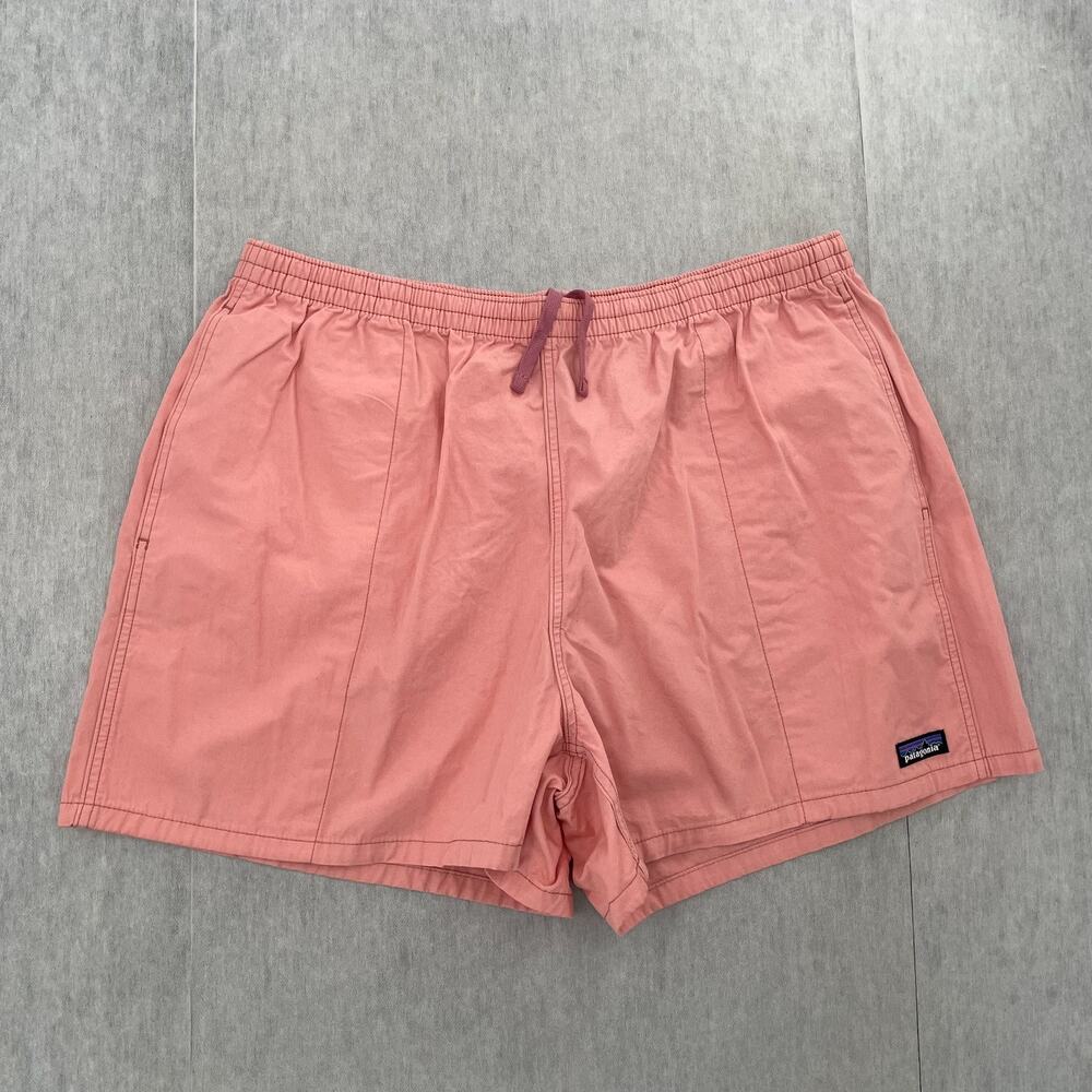 Patagonia Shorts Womens XL Sunfade Pink Funhoggers Short Pockets Cotton Ladies
